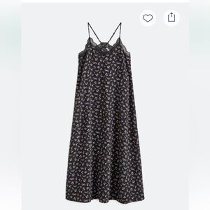 Nine Britton Floral Maxi Dress - Black and Pink